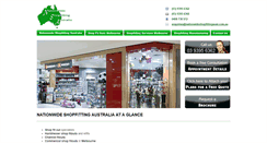 Desktop Screenshot of nationwideshopfittingaust.com.au
